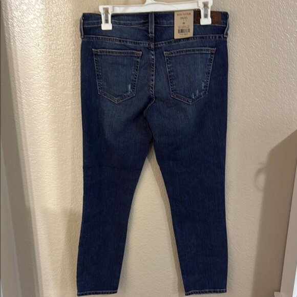 Big Star Blue Ankle Cropped Jeans with Stretch - Picture 4 of 4